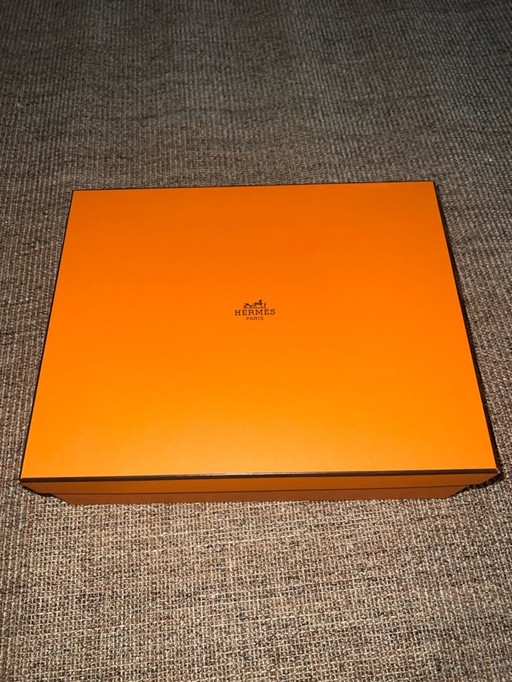 Hermes Orange Signature Box